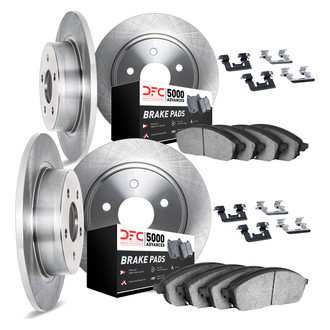DFC® - PRO-KIT 5000+ Plain Front and Rear Brake Kit
