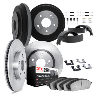 DFC® - PRO-KIT 5000+ Plain Front and Rear Brake Kit