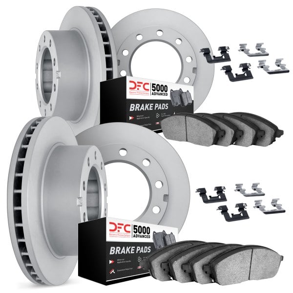 DFC® - PRO-KIT 5000+ Plain Front and Rear Brake Kit