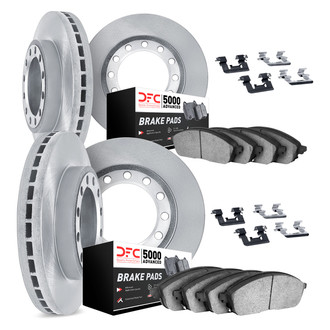 DFC® - PRO-KIT 5000+ Plain Front and Rear Brake Kit