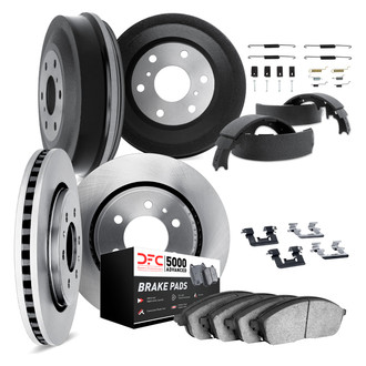 DFC® 6514-76177 - PRO-KIT 5000+ Plain Front and Rear Brake Kit