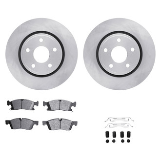 DFC® - Plain Front Brake Kit with 5000 Euro Ceramic Brake Pads