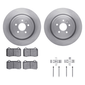DFC® - Plain Rear Brake Kit with 5000 Euro Ceramic Brake Pads