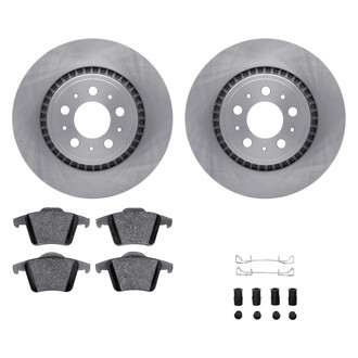 DFC® - Plain Rear Brake Kit with 5000 Euro Ceramic Brake Pads