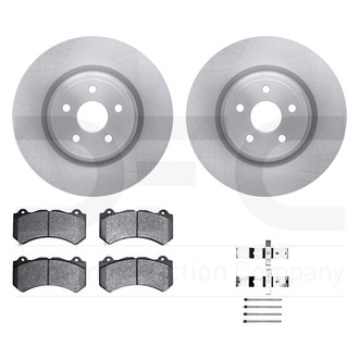 DFC® - Plain Front Brake Kit with 5000 Euro Ceramic Brake Pads