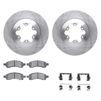DFC® - Plain Front Brake Kit with 5000 Euro Ceramic Brake Pads