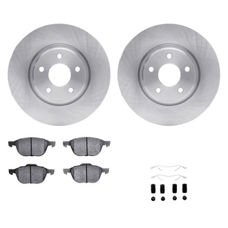 DFC® - Plain Front Brake Kit with 5000 Euro Ceramic Brake Pads