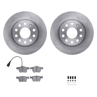 DFC® - Plain Rear Brake Kit with 5000 Euro Ceramic Brake Pads