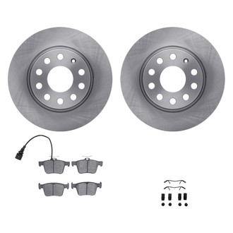 DFC® - Plain Rear Brake Kit with 5000 Euro Ceramic Brake Pads