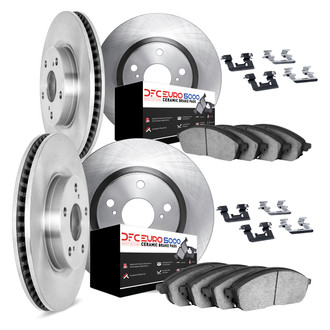 DFC® - Plain Brake Kit with 5000 Euro Ceramic Brake Pads