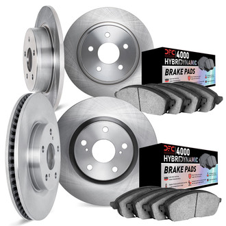 DFC® - Plain Brake Kit with 4000 HybriDynamic Brake Pads