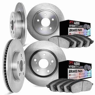 DFC® - Plain Brake Kit with 4000 HybriDynamic Brake Pads