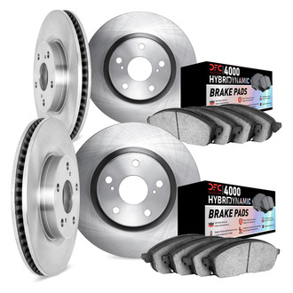 DFC® - Plain Brake Kit with 4000 HybriDynamic Brake Pads