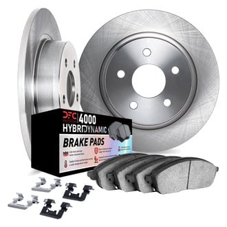 DFC® - Plain Rear Brake Kit with 4000 HybriDynamic Brake Pads