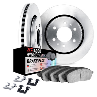 DFC® 6812-37012 - Plain Front Brake Kit with 4000 HybriDynamic Brake Pads