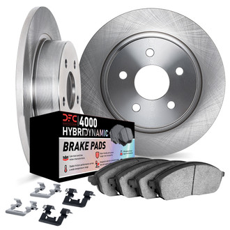 DFC® - Plain Front Brake Kit with 4000 HybriDynamic Brake Pads
