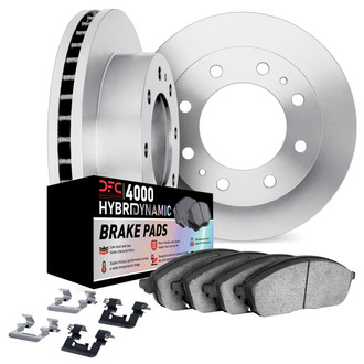 DFC® 6812-48050 - Plain Rear Brake Kit with 4000 HybriDynamic Brake Pads
