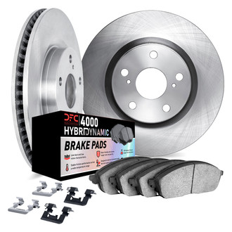 DFC® 6812-54189 - Plain Front Brake Kit with 4000 HybriDynamic Brake Pads