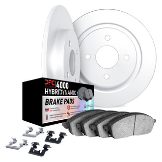 DFC® - Plain Front Brake Kit with 4000 HybriDynamic Brake Pads
