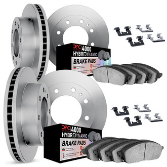 DFC® - Plain Brake Kit with 4000 HybriDynamic Brake Pads