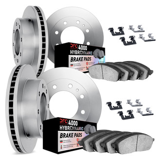 DFC® - Plain Brake Kit with 4000 HybriDynamic Brake Pads