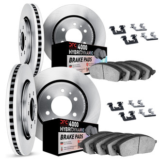 DFC® - Plain Brake Kit with 4000 HybriDynamic Brake Pads