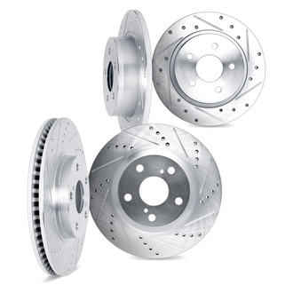 DFC® - Premium Drilled and Slotted Brake Rotor Set