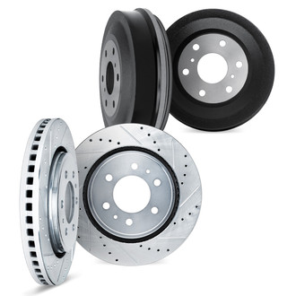 DFC® - Premium Drilled and Slotted Brake Rotor Set