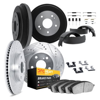 DFC® - Drilled and Slotted Brake Kit with Heavy Duty Brake Pads