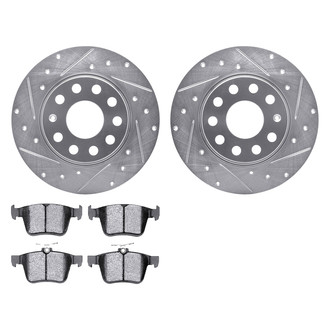 DFC® - PRO-KIT 3000 Drilled and Slotted Rear Brake Kit