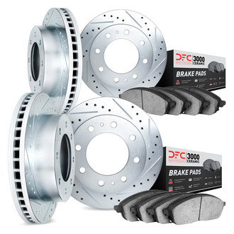 DFC® - PRO-KIT 3000 Drilled and Slotted Brake Kit