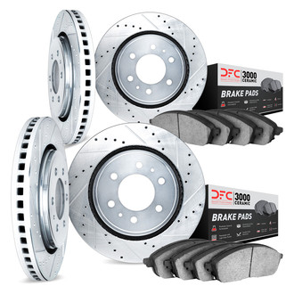 DFC® - PRO-KIT 3000 Drilled and Slotted Brake Kit