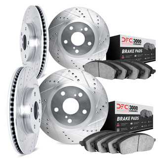 DFC® - PRO-KIT 3000 Drilled and Slotted Brake Kit