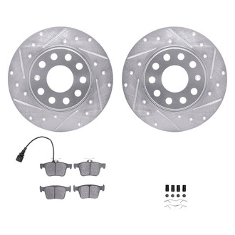 DFC® - PRO-KIT 3000+ Drilled and Slotted Rear Brake Kit