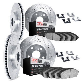 DFC® - PRO-KIT 3000 Drilled and Slotted Brake Kit