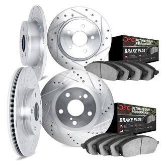 DFC® - Drilled and Slotted Brake Kit with Ultimate Duty Performance Brake Pads
