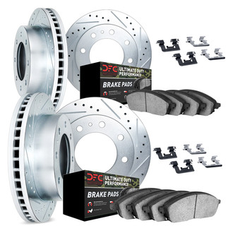 DFC® - Drilled and Slotted Brake Kit with Ultimate Duty Performance Brake Pads