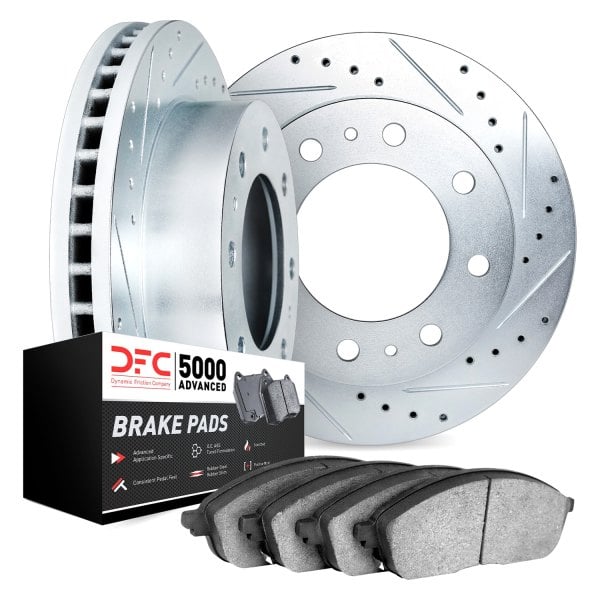 DFC® - PRO-KIT 5000 Drilled and Slotted Front Brake Kit