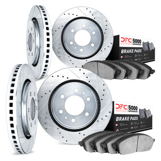 DFC® - PRO-KIT 5000 Drilled and Slotted Brake Kit