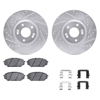 DFC® - PRO-KIT 5000+ Drilled and Slotted Front Brake Kit