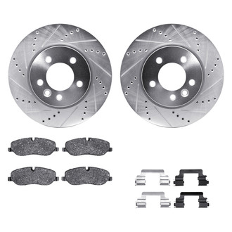 DFC® - PRO-KIT 5000+ Drilled and Slotted Front Brake Kit