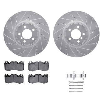 DFC® - PRO-KIT 5000+ Drilled and Slotted Front Brake Kit