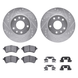 DFC® - PRO-KIT 5000+ Drilled and Slotted Front Brake Kit