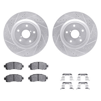 DFC® - PRO-KIT 5000+ Drilled and Slotted Front Brake Kit