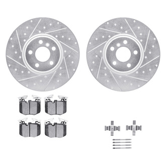 DFC® - PRO-KIT 5000+ Drilled and Slotted Front Brake Kit