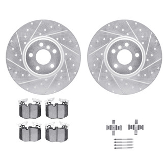 DFC® - PRO-KIT 5000+ Drilled and Slotted Front Brake Kit