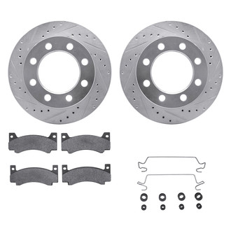 DFC® - PRO-KIT 5000+ Drilled and Slotted Front Brake Kit