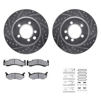 DFC® - PRO-KIT 5000+ Drilled and Slotted Front Brake Kit