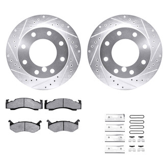 DFC® - PRO-KIT 5000+ Drilled and Slotted Front Brake Kit