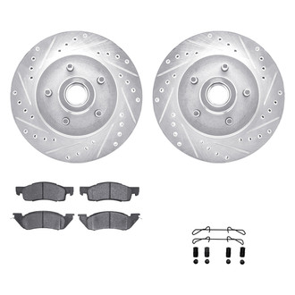 DFC® - PRO-KIT 5000+ Drilled and Slotted Front Brake Kit